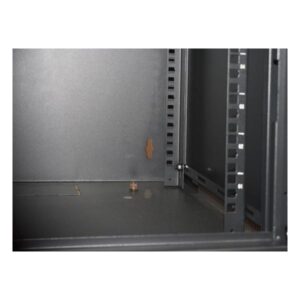 RACK LINK 19'' ARMADIO 6 UNITA' DA MURO PER RETI (A)350x(L)540x(P)450mm ASSEMBLATO COLORE NERO - LK1907UN