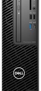 DELL Precision 3460 Intel® Core™ i7 i7-14700 16 GB DDR5-SDRAM 512 GB SSD NVIDIA T1000 Windows 11 Pro SFF Arbeitsstation Schwarz (0MNP7)