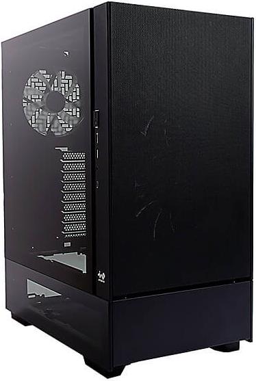 In Win Deluxe Edition - Full Tower - PC - Schwarz - ATX - EATX - micro ATX - Mini-ITX - ABS - Gehärtetes Glas - 16 cm (IW-CS-MFDELU-BLK)