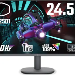 Cooler Master Gaming GA2501 LED display 62,2 cm (24.5") 1920 x 1080 Pixel Full HD Schwarz (CMI-GA2501-EU)