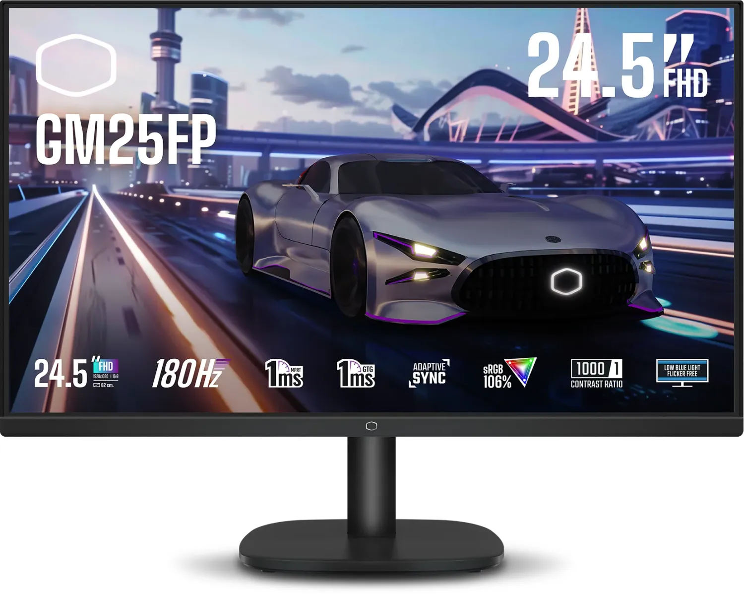 Cooler Master GM25FP - LED-Monitor - Gaming - 63.5 cm (25") (CMI-GM25FP-EK)