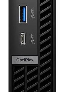 Dell OptiPlex 7020 - Micro - Core i5 12500T / 2 GHz - RAM 8 GB - SSD 512 GB - NVMe, Class 25 - UHD Graphics 770 - 1GbE, Bluetooth, Wi-Fi 6E - WLAN: Bluetooth, 802.11a/b/g/n/ac/ax (Wi-Fi 6E) (N4453)