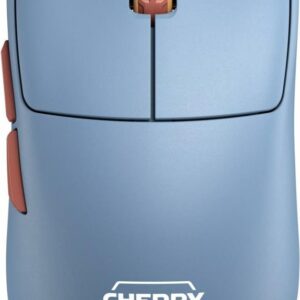 CHERRY XTRFY M68 Wireless - RF Wireless - 26000 DPI - Schwarz - Blau - Braun (CX-M68W-BLUE)