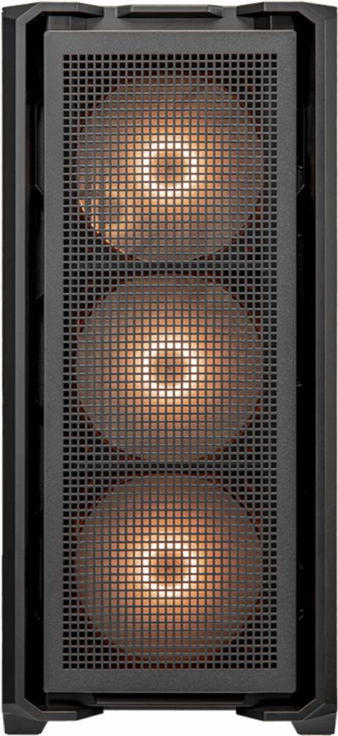 COUGAR Gaming MX600 RGB - Full Tower - PC - Schwarz - ATX - CEB - EATX - micro ATX - Mini-ITX - Gaming - Blau - Grün - Rot (CGR-57C9B-RGB)