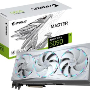 Gigabyte Aorus GeForce RTX 5090 Master Ice 32GB - Grafikkarte - PCI-Express (GV-N5090AORUSM ICE-32GD)