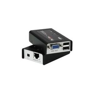 ATEN CE100 Local and Remote Units - KVM-Extender - USB - extern - bis zu 100 m (CE100)