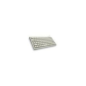 Cherry Slim Line G84-4100 - Tastatur - USB - 86 Tasten - Hellgrau - Deutsch (G84-4100LCMDE-0)