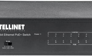 Intellinet 8-Port Gigabit Ethernet PoE+ Switch - Switch - 8 x 10/100/1000 (PoE+) - Desktop - PoE+ (60 W) (561204)