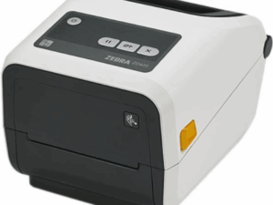 Zebra ZD420t - Healthcare - Etikettendrucker - Thermotransfer - Rolle (11,8 cm) - 203 dpi - bis zu 152 mm/Sek. - USB 2.0, USB-Host, NFC, Wi-Fi(ac), Bluetooth 4.1 - Abrisskante - weiß