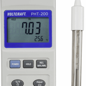 VOLTCRAFT PHT-200 Kombi-Messgerät pH-Wert, Redox (ORP) (VC-8330290)