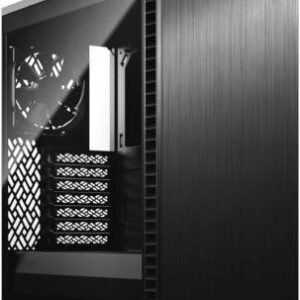 Fractal Design Define 7 Compact Light Tempered Glass - Tower - ATX - Seitenteil mit Fenster (gehärtetes Glas) - keine Spannungsversorgung (ATX) - Schwarz - USB/Audio (FD-C-DEF7C-03)