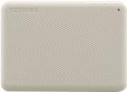 Toshiba Canvio Advance - Festplatte - 4 TB - extern (tragbar) - 2.5" (6.4 cm) - USB 3.2 Gen 1 - hellbeige