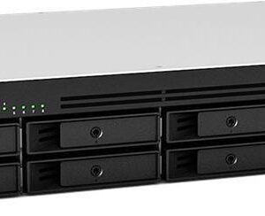 Synology RackStation RS1221+ - NAS-Server - 8 Schächte - Rack - einbaufähig - SATA 6Gb/s - RAID 0, 1, 5, 6, 10, JBOD - RAM 4GB - Gigabit Ethernet - iSCSI - 2U (RS1221+)