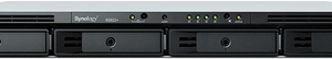 Synology RackStation RS822+ - NAS-Server - 4 Schächte - Rack - einbaufähig - SATA 6Gb/s - RAID 0, 1, 5, 6, 10, JBOD - RAM 2GB - Gigabit Ethernet - iSCSI Support - 1U (RS822+)