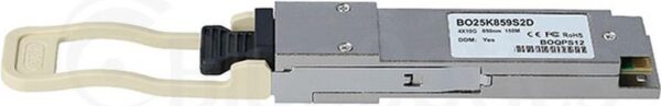 Kompatibler Juniper 740-054053 BlueOptics© BO25K859S2D QSFP Transceiver, MPO/MTP, 40GBASE-SR4, Multimode Fiber, 4x850nm, 150M, 0°C/+70°C (740-054053-BO)