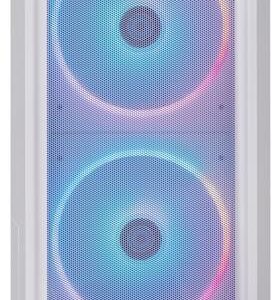 Lian Li LANCOOL 216 - Midi Tower - PC - Transparent - Weiß - ATX - EATX - micro ATX - Mini-ITX - Stahl - Gehärtetes Glas - Multi (LANCOOL216RW)