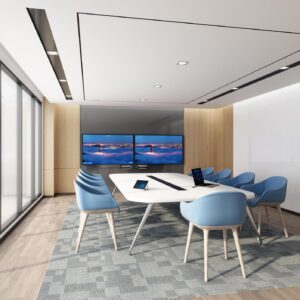 Yealink MeetingBar A30 + TCP18 Videokonferenzsystem 8 MP Eingebauter Ethernet-Anschluss Videozusammenarbeit (1206653)