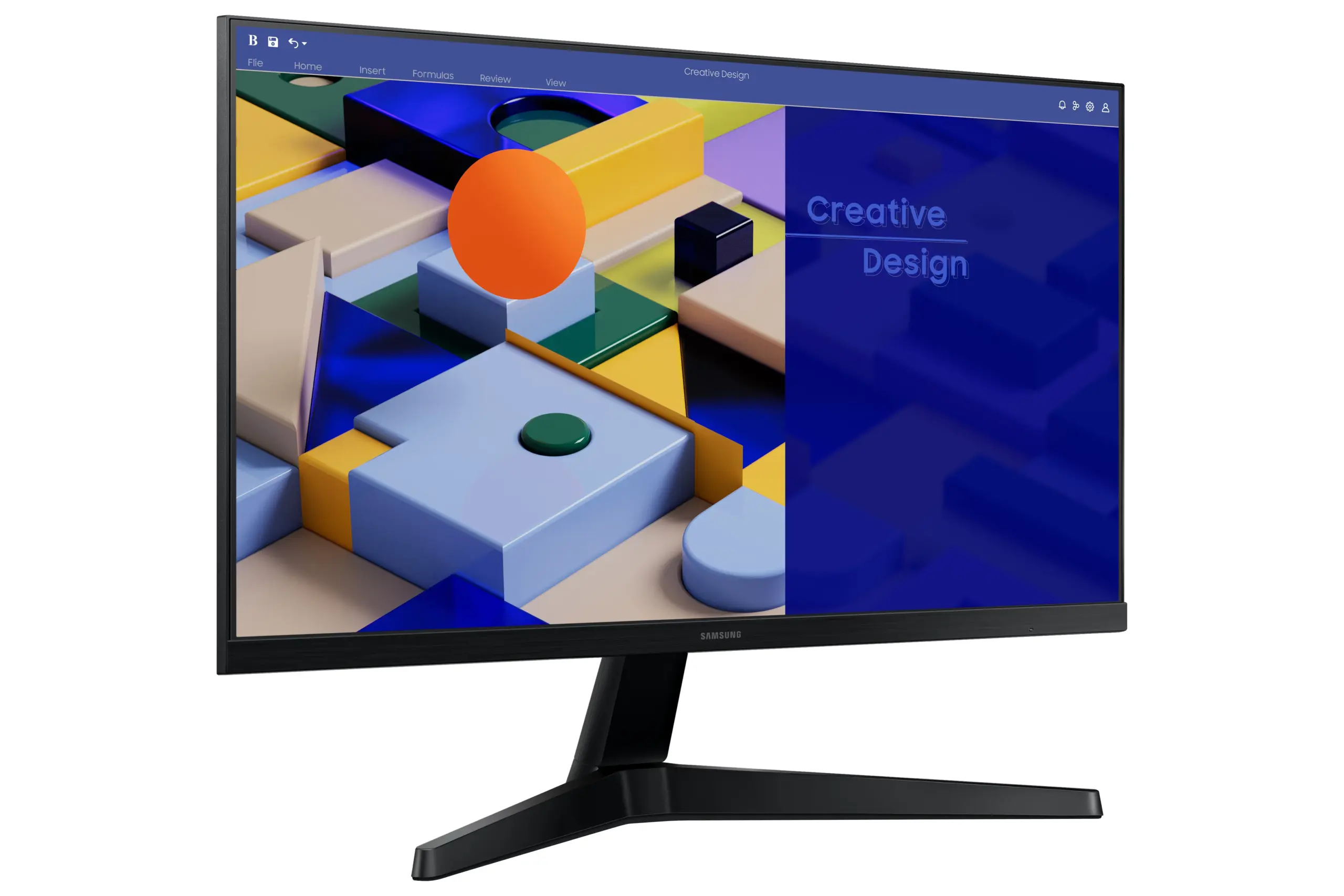 Samsung S27C310EAU 68,6 cm (27" ) LED-Monitor 1920 x 1080 Pixel Full HD LED Schwarz [Energieklasse E] (LS27C310EAUXEN)