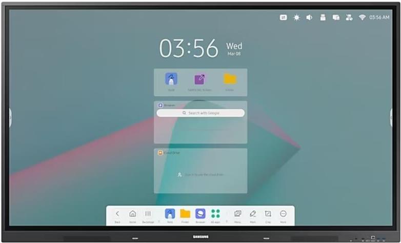 Samsung Interactive Display WA75C - 190 cm (75") Diagonalklasse WAC Series LCD-Display mit LED-Hintergrundbeleuchtung - Android - 4K UHD (2160p) 3840 x 2160 (LH75WACWLGCXEN)
