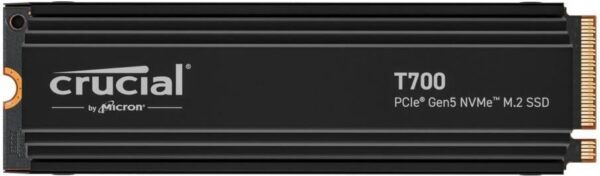 Crucial T700 - SSD - verschlüsselt - 1 TB - intern - PCI Express 5.0 (NVMe) - TCG Opal Encryption 2.01 (CT1000T700SSD5)