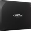 Crucial X10 Pro - SSD - verschlüsselt - 1 TB - extern (tragbar) - USB 3.2 Gen 2 (USB-C Steckverbinder) - 256-Bit-AES (CT1000X10PROSSD9)