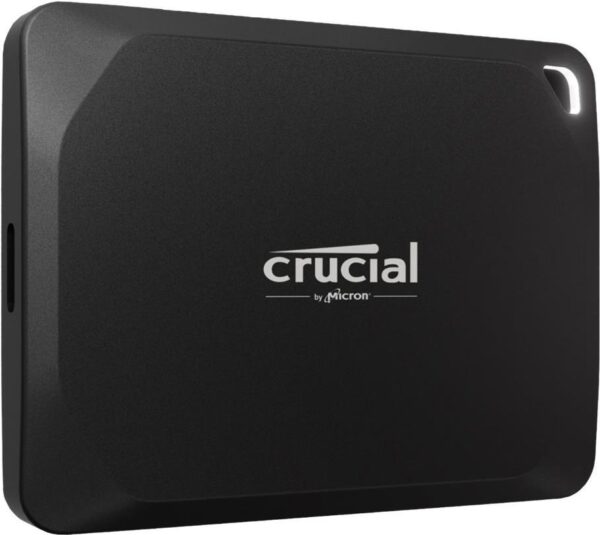 Crucial X10 Pro - SSD - verschlüsselt - 1 TB - extern (tragbar) - USB 3.2 Gen 2 (USB-C Steckverbinder) - 256-Bit-AES (CT1000X10PROSSD9)