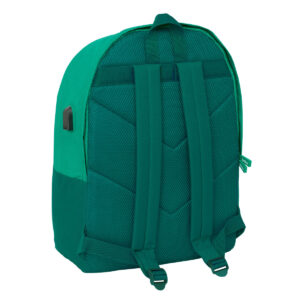 Zaino per PC Portatile e Tablet con Uscita USB Real Betis Balompié Verde