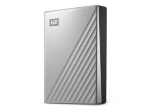 Western Digital WDBPMV0040BSL-WESN disco rigido esterno 4 TB USB tipo-C 3.2 Gen 1 [3.1 Gen 1] Argento (MY PASSPORT ULTRA 4TB FOR MAC - SILVER - 2.5IN USB 3.0)