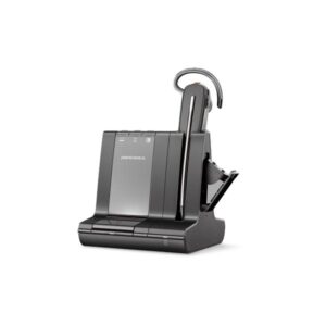 POLY 8245 Office Auricolare Wireless A clip, In-ear Ufficio Bluetooth Nero (Savi S8245 A 3in1 Convert ible - ible - Warranty: 12M)