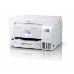 Epson EcoTank ET-4856 Ad inchiostro A4 4800 x 1200 DPI 33 ppm Wi-Fi (Epson EcoTank ET-4856 ET 4856 ET4856 - Multifunction printer - colour - ink-jet - refillable - A4 [media] - up to 15.5 ppm [printing] - 250 sheets - 33.6 Kbps - USB, LAN, Wi-Fi - white)