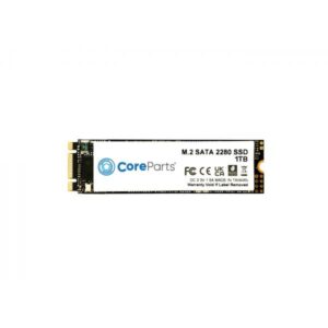 CoreParts CPSSD-M.2SATA-1TB drives allo stato solido M.2 Serial ATA III (1TB M.2 SATA III 2280 - 1TB M.2 SATA III 2280, 3D - NAND Technology, QLC 500/450 Read/Write [MB/S] with SMI 2259XT/Maxio controller - Warranty: 24M)