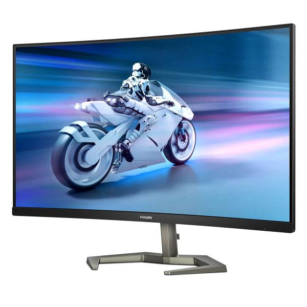 Philips Momentum 32M1C5200W/00 Monitor PC 80 cm [31.5] 1920 x 1080 Pixel Full HD LCD Nero (Philips Evnia 5000 32M1C5200W - Monitor a LED - gaming - curvato - 32 [31.5 visualizzabile] - 1920 x 1080 Full HD [1080p] @ 240 Hz - VA - 300 cd/m? - 3500:1 - 0.5 ms - 2xHDMI, DisplayPort - nero)