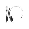 Cisco HS-W-321Q-C-USBC cuffia e auricolare Cablato A Padiglione Ufficio USB tipo-C Nero (Cisco Headset 321 - Cuffie con microfono - over ear - cablato - USB-A - nero carbonio)
