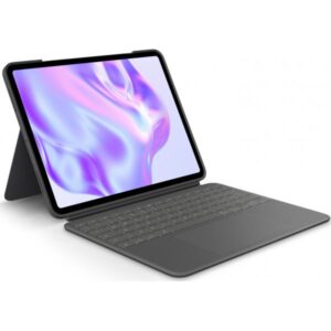 Logitech Combo Touch QWERTY Italiano Smart Connector Grafite (Logitech Combo Touch - Custodia tastiera e carta - con trackpad - retroilluminato - Apple Smart connector - QWERTY - italiana - grafite - per Apple 13-inch iPad Pro M4 Wi-Fi, M4 Wi-Fi + Cellular)