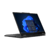 Lenovo ThinkPad X13 2-in-1 Gen 5 Intel Core Ultra 7 155U Ibrido [2 in 1] 33,8 cm [13.3] Touch screen WUXGA 16 GB LPDDR5x-SDRAM 512 GB SSD Wi-Fi 6E [802.11ax] Windows 11 Pro Tedesco Nero (LENOVO THINKPAD X13 2IN1 GEN5 INTEL CORE,ULTRA 7 155U 1.7GHz 16GB 512GB INTEL GRA,33.8cm [13.3''] 1920x1200 WIN11P GE KB) - Versione Tedesca
