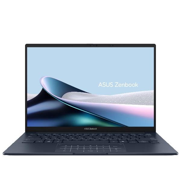ASUS Zenbook UX3405CA-PZ438W 14 OLED WUXGA 1920X1200 16:10 Bend+400nits[HDR] Glare - INTEL CORE ULTRA 7 255H - LPDDR5X 16GB [on bd.] - 1TB PCIE G4 SSD - Intel? Arc? Graphics - BLUE - WIN11 HOME - 2YP&R