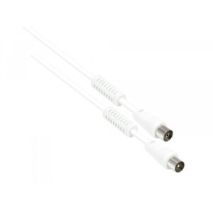 Alcasa S-PAK015 cavo coassiale IEC 1,5 m Bianco