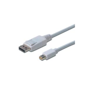 ASSMANN Electronic mini DP - DP, 2m 2m mini DisplayPort DisplayPort Bianco