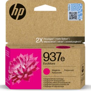 HP Cartuccia di inchiostro magenta originale 937e EvoMore