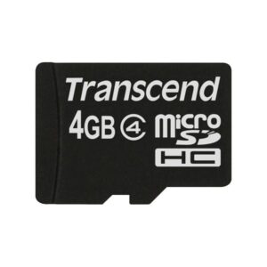 Transcend TS4GUSDC4 memoria flash 4 GB MicroSDHC