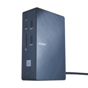ASUS SimPro Dock 2 Cablato Thunderbolt 3 Nero, Blu