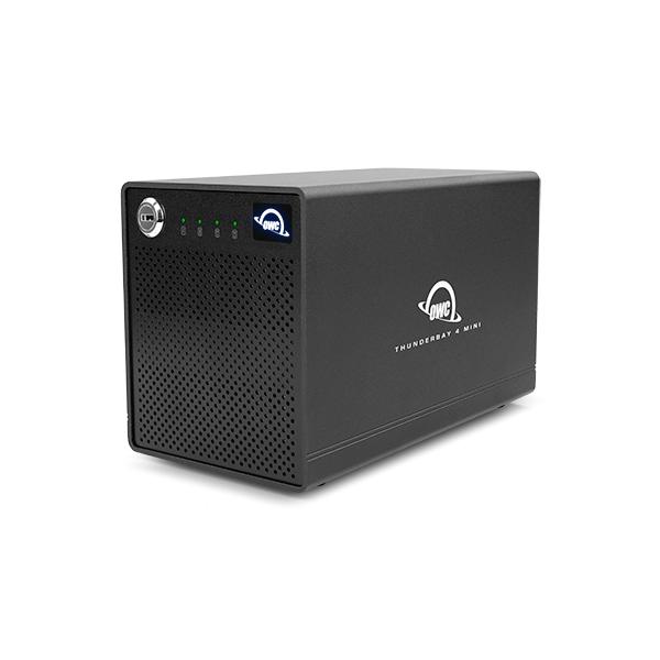 ThunderBay 4 mini, box esterno  black , Professional Grade 4-Drive HDD/SSD Thunderbolt 3 Enclosure