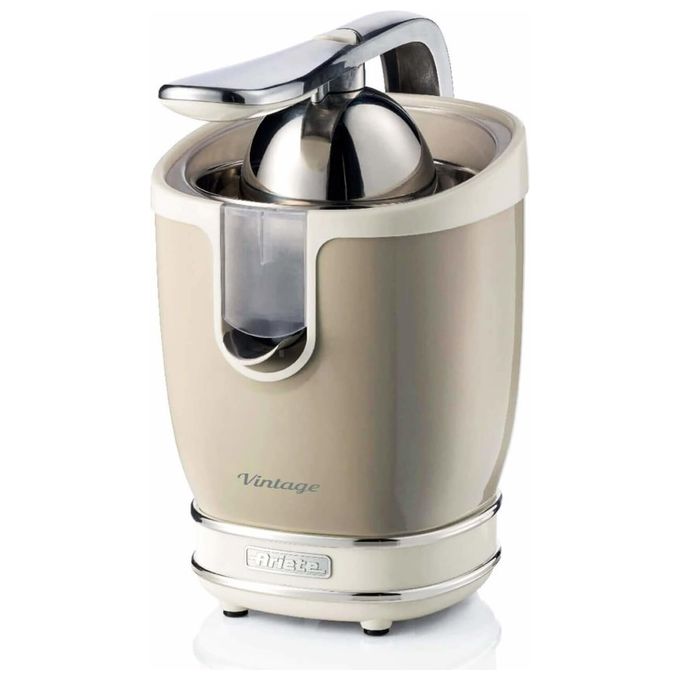 Ariete 413 Spremiagrumi Vintage Elettrico con Leva Professionale Beige
