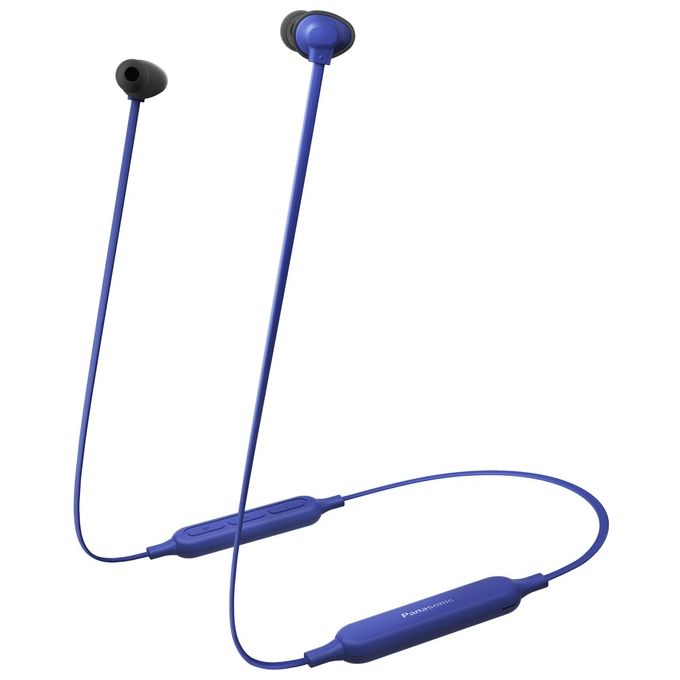 Panasonic RP-NJ320BE-A Cuffie Bluetooth con Controllo Vocale Blu