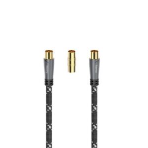 Hama Cavo Antenna Alta Qualita' per TV e Audio Video Ottimizzato per una Connessione Stabile e Affidabile