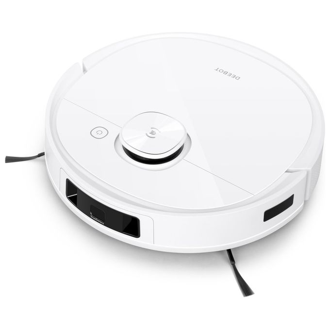 Ecovacs Deebot T9 Robot Aspirapolvere e Lavapavimenti Autonomia 175 minuti TrueDetect 3D TrueMapping Tecnologia Ozmo Pro Bianco