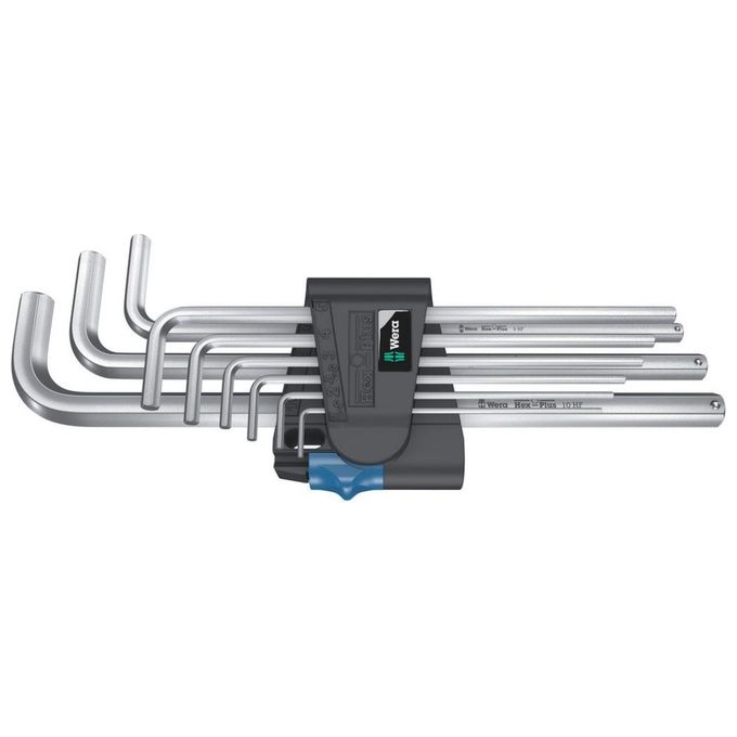 Wera 950l-9 Christmas Hex-plus Hf 1 Angle Wrench Set