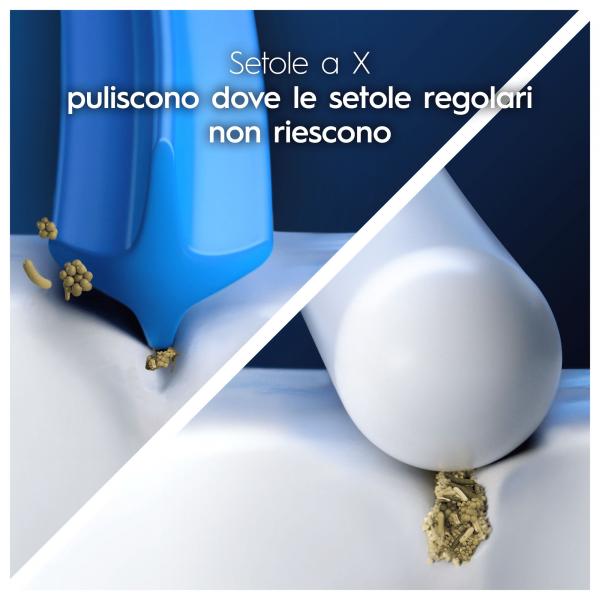 Braun Oral-B Pro Cross Action 3 Pezzi Bianco