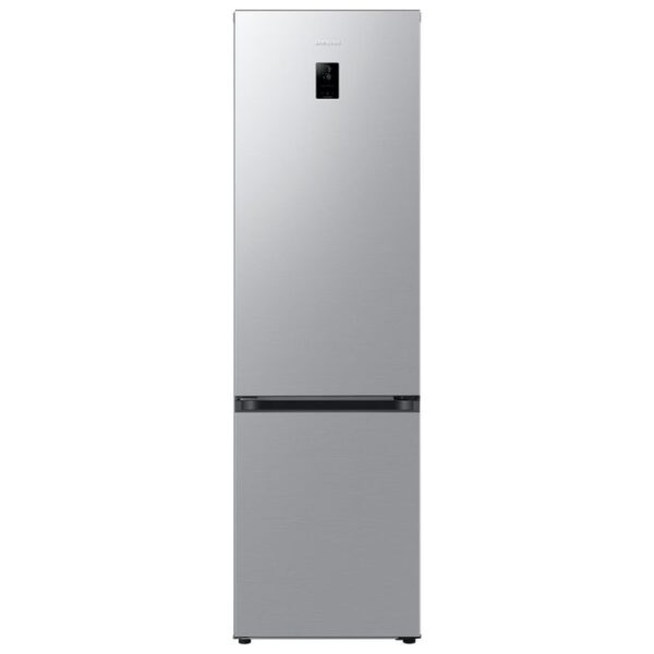 Samsung EcoFlex AI RB38C672CSA Frigorifero Combinato 390 Litri Classe C No Frost Raffreddamento Mono Cooling Wifi 203cm Silver Inox