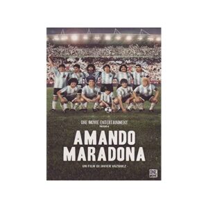 DVD Amando Maradona Film DVD sulla Leggenda del Calcio Argentino e la Sua Vita Storica